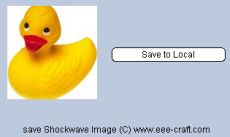 save Shockwave Image